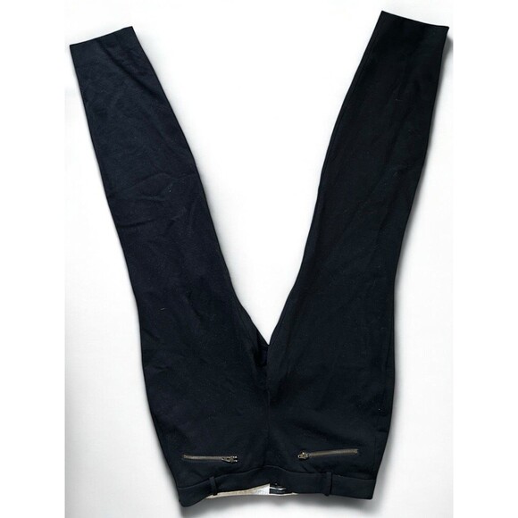 J Crew Minnie Pants Womens 8 Black Mid Rise Straight Leg Workwear Office Wool - Picture 15 of 16